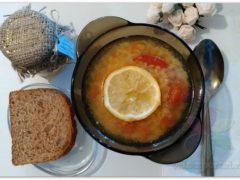Постный чечевичный суп с томатами, рецепт с фото, пошагово